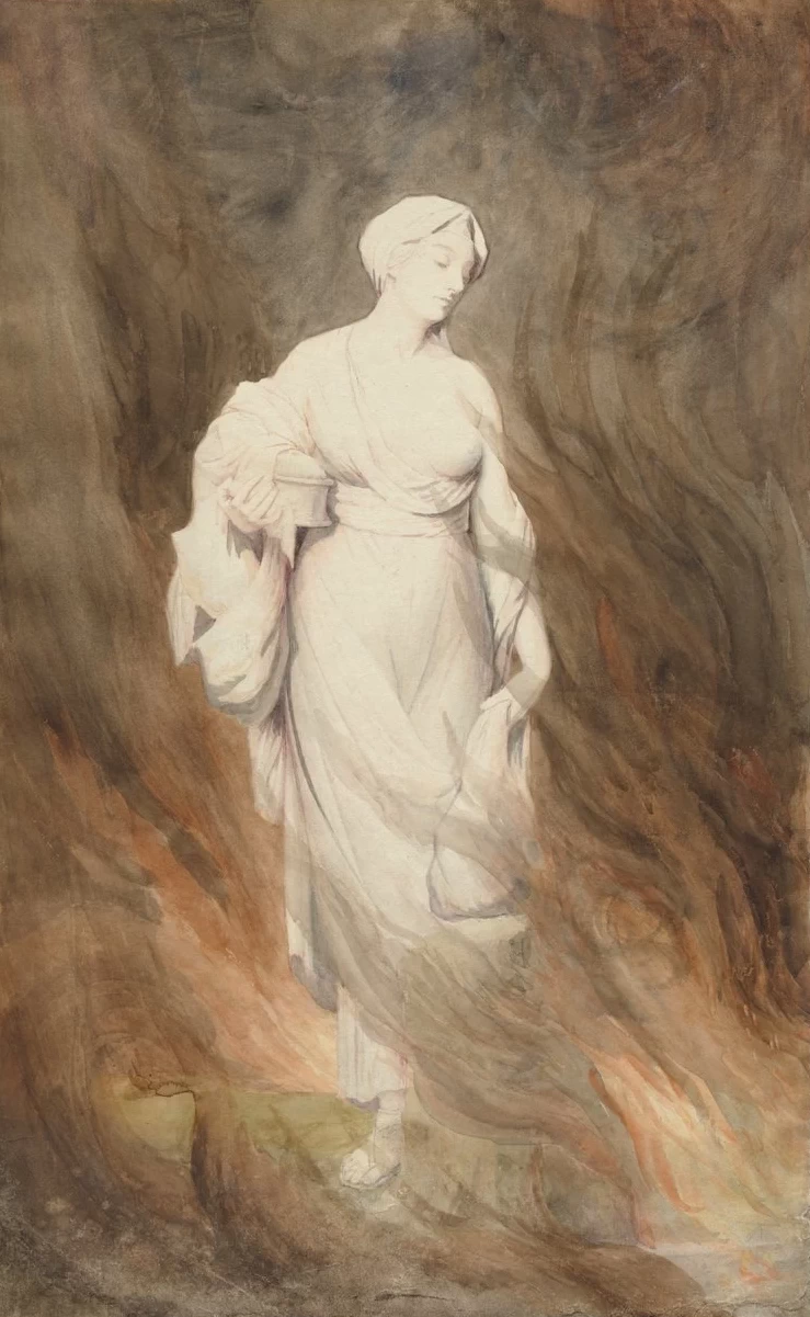 Alfred Émile Stevens - La moglie di Lot